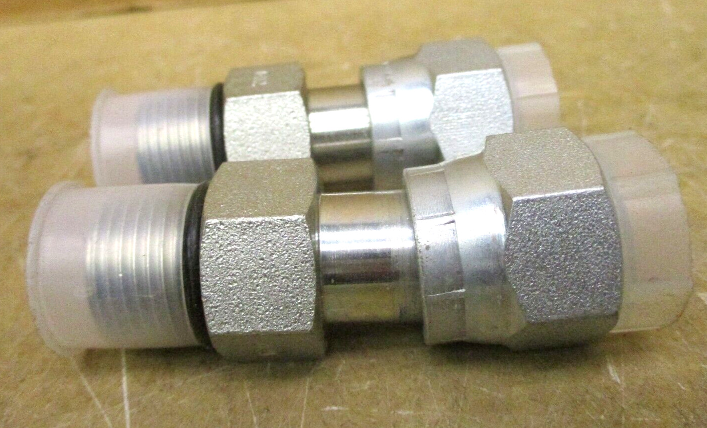 SMA-8 Tube Adapter Fittings Lot of 4 Pieces 48343NADC