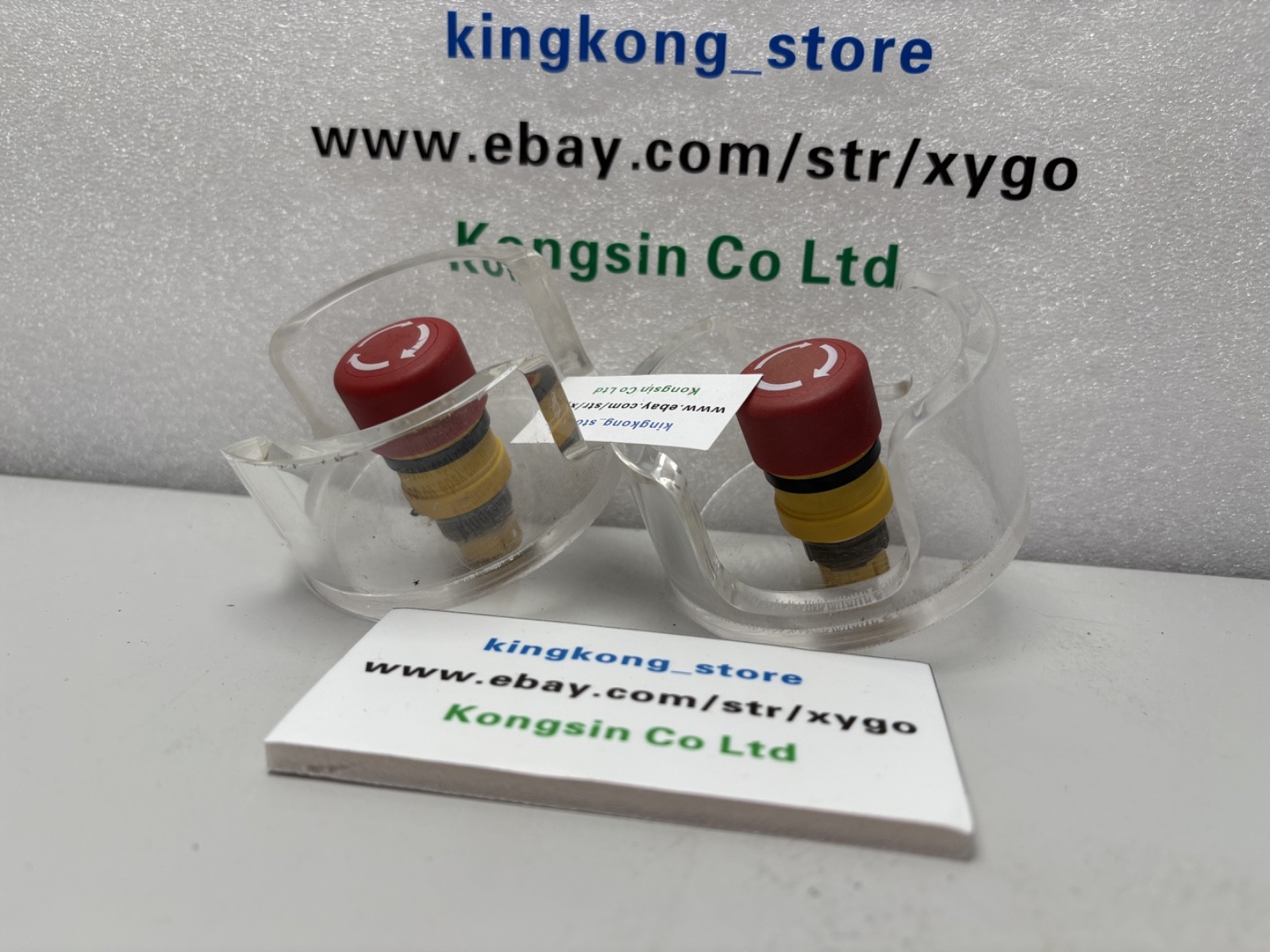 2pcs NORDSON ASYMTEK Emergency Stop Switch Protective Cover