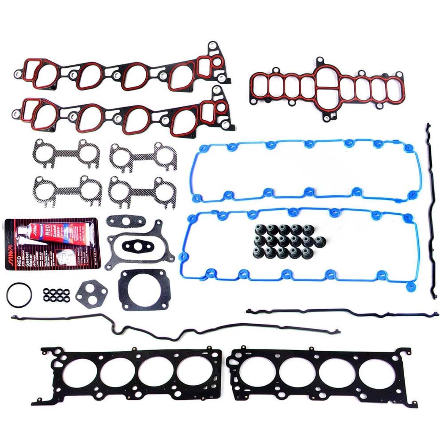 HS9790PT-4 Engine Cylinder Head Gasket Sets Replacement for Ford for E-150 Ec…
