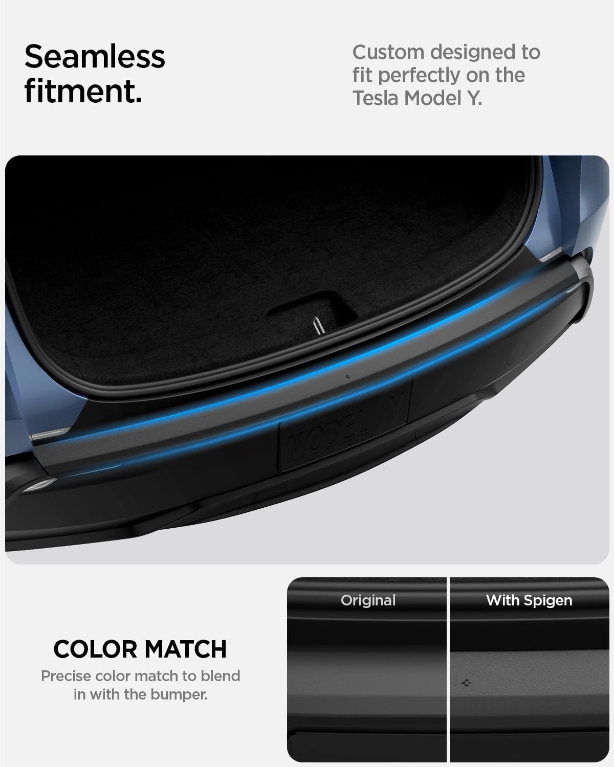 Spigen Rear Bumper Protector (270 Degree Bumper Guard & Scratch Resistant) Desig
