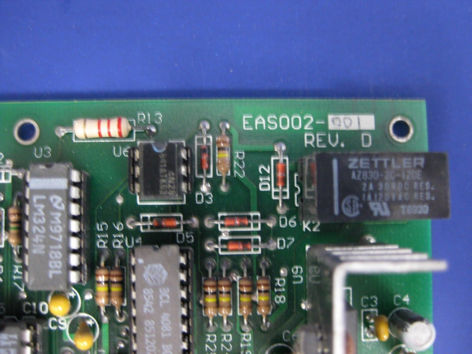 Amtech Atmoscan Boat Speed Control PCB EAS002-001 Rev D, Used