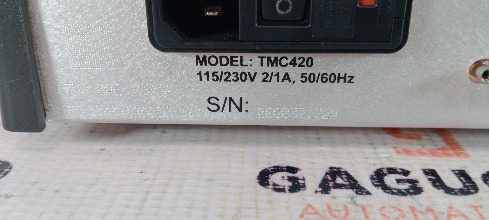 USED TELESIS TMC420P PINSTAMP MARKING SYSTEM CONTROLLER 115/230V 2/1A 50/60Hz