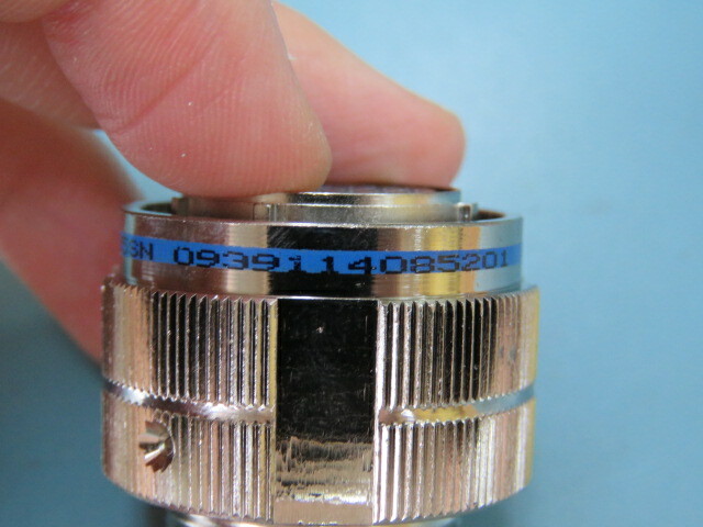 AMPHENOL D38999/26FD35SN Qty of 1 per Lot 37 Position Circular Connector Plug-