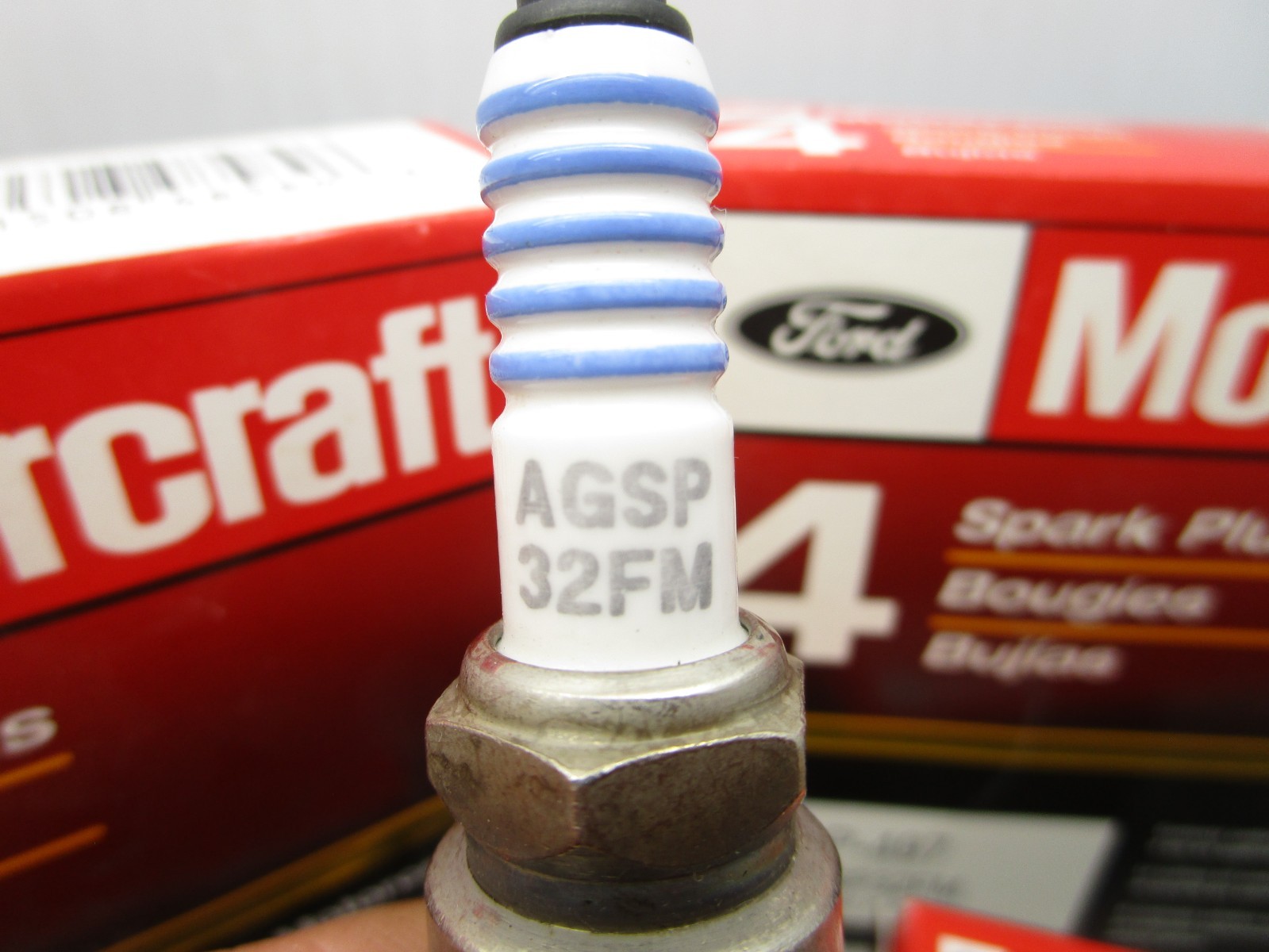 x10 Ford Motorcraft AGSP32FM Finewire Spark Plug SP-497