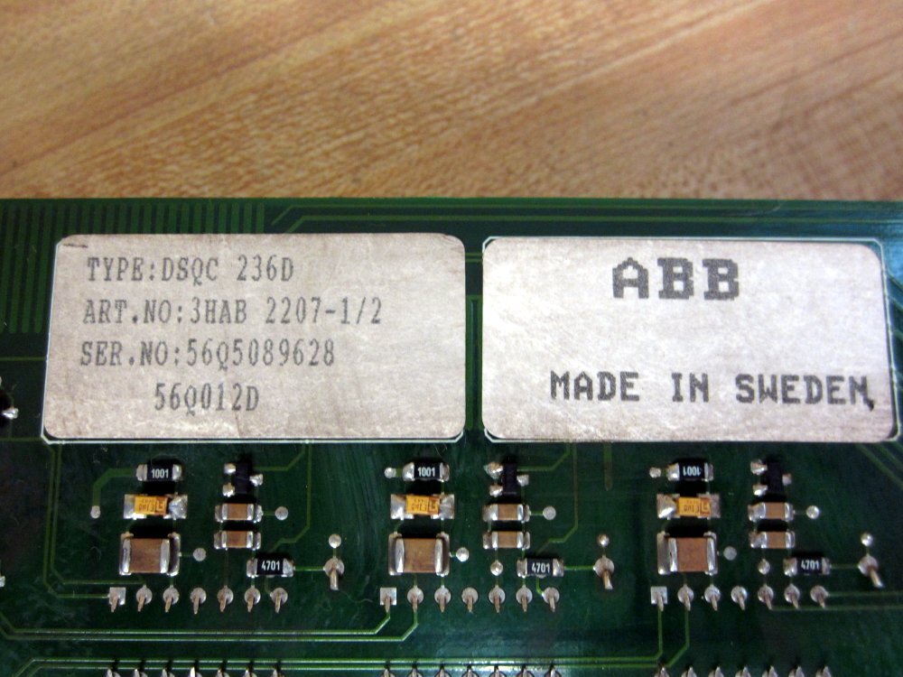 ABB 3HAB2207-1 Servo DSQC 236D 3HAB2207-1/2 – GME:91005-345-F (Pack of 3)