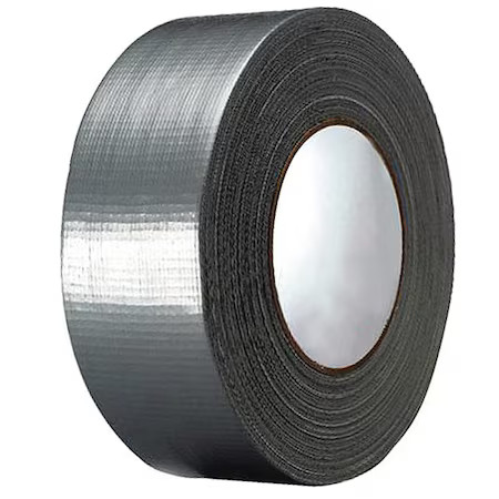 Zoro Select Tc296-Silver-48Mm X 55M (24Pk) Ducttape, Silver, 60Ydl, 1-7/8Inw,