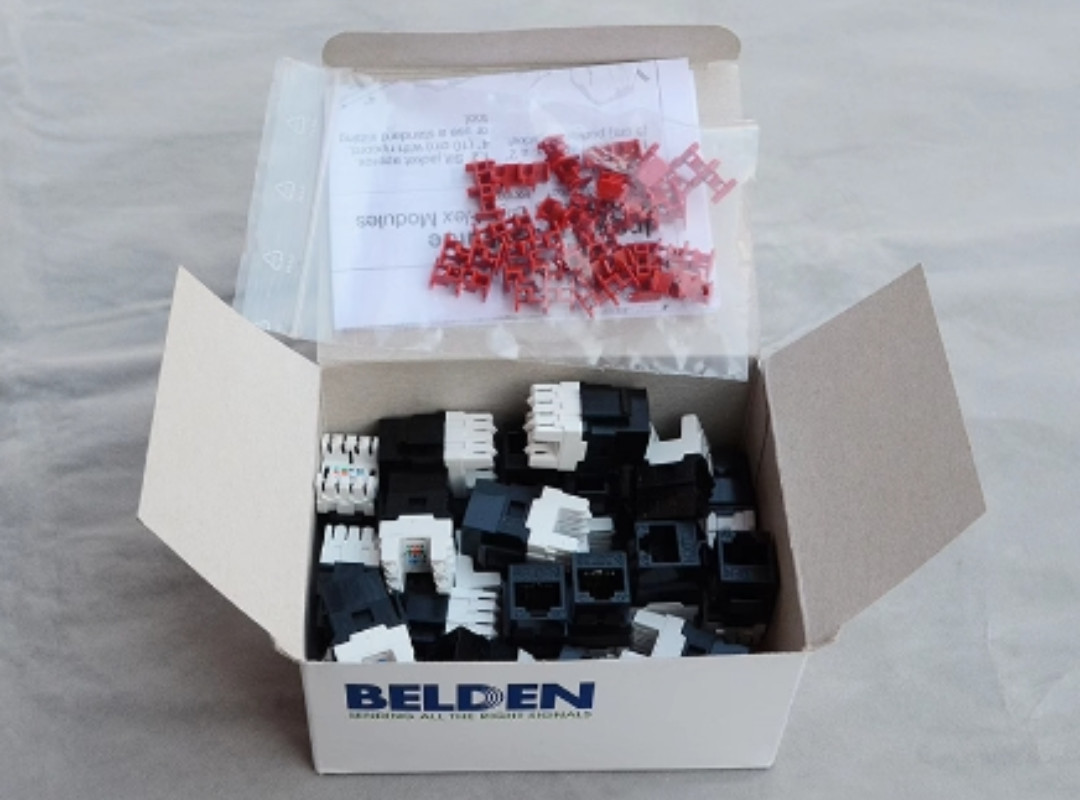 24pcs/pack NEW FIT FOR Category 6 unshielded module AX101320