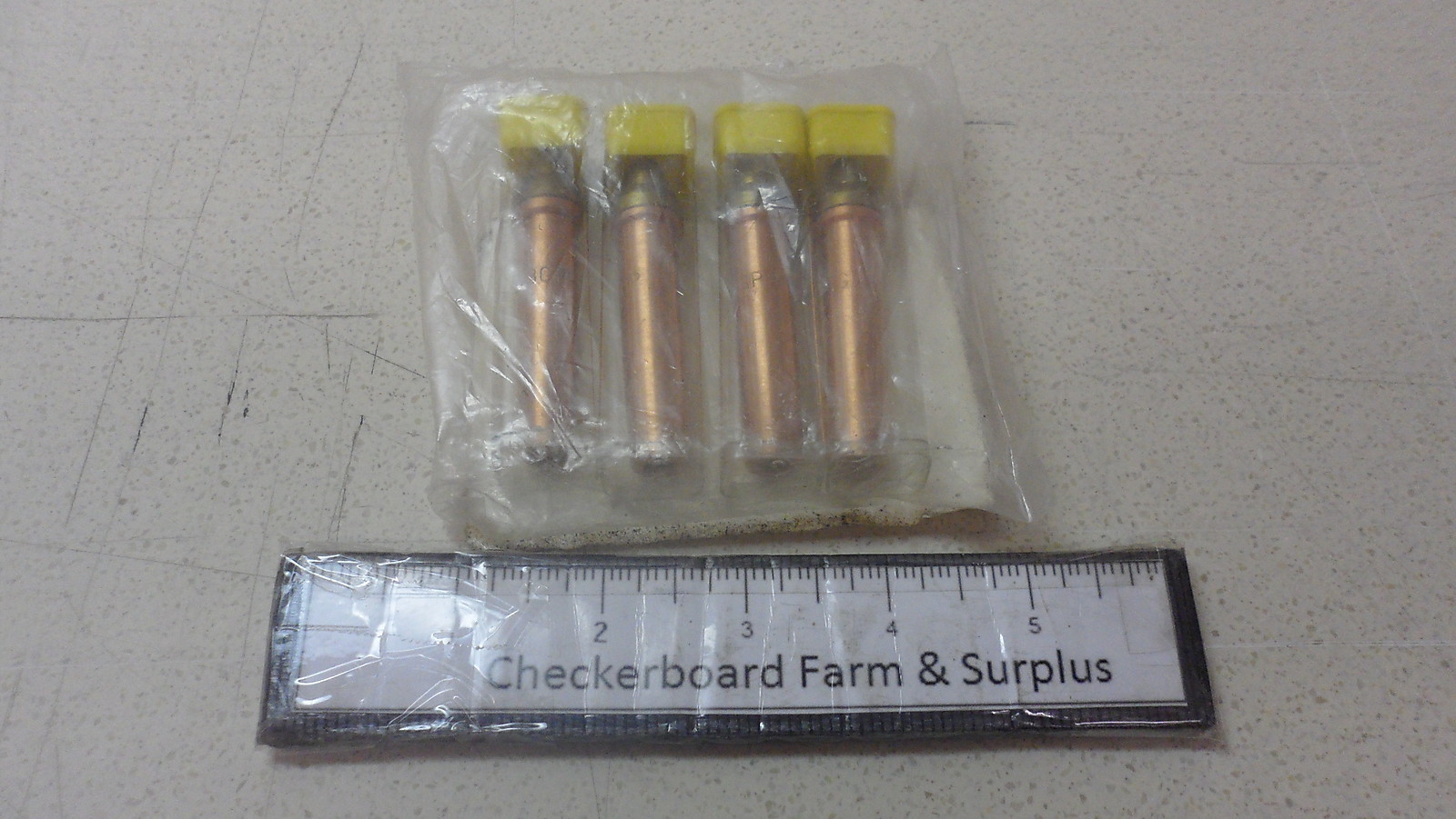 Qty-4 NOS Victor Cutting Torch Tip 4-3GPP Copper Alloy