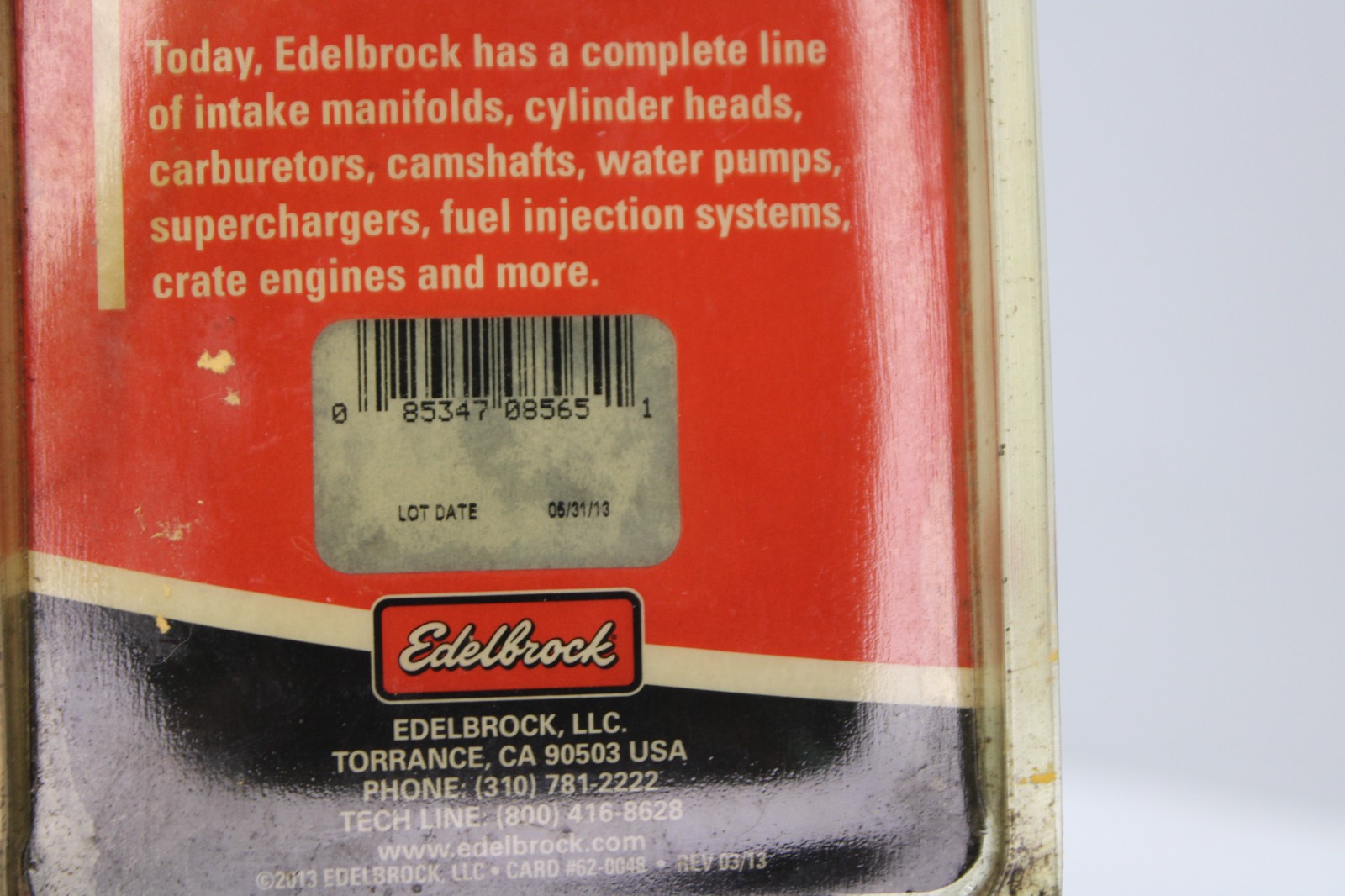 EDELBROCK 8565 INTAKE MANIFOLD BOLT KIT USE ON RPM AIR-GAP ONLY FORD 351C