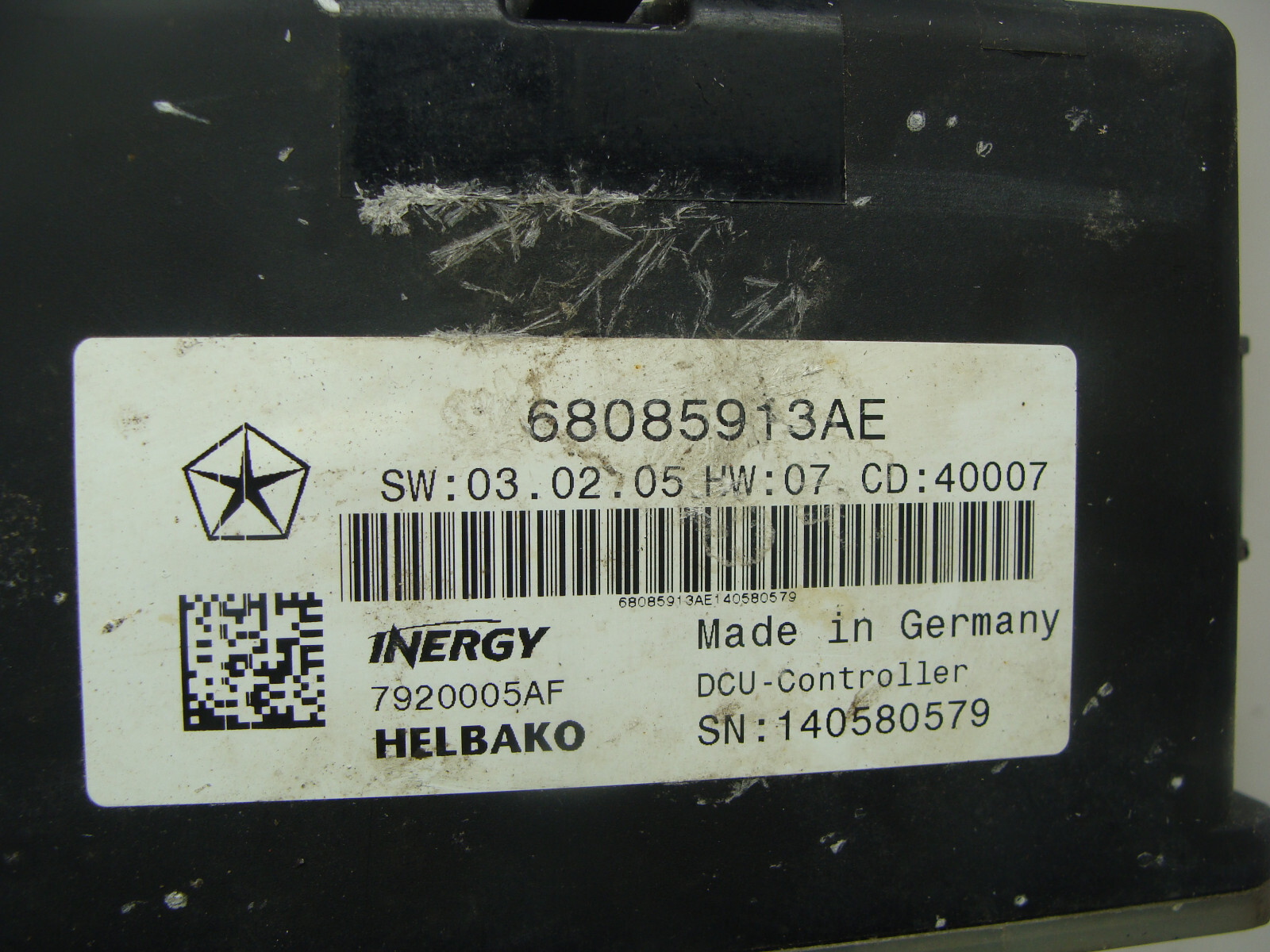 DODGE RAM EXHAUST FLUID MODULE 68085913AE