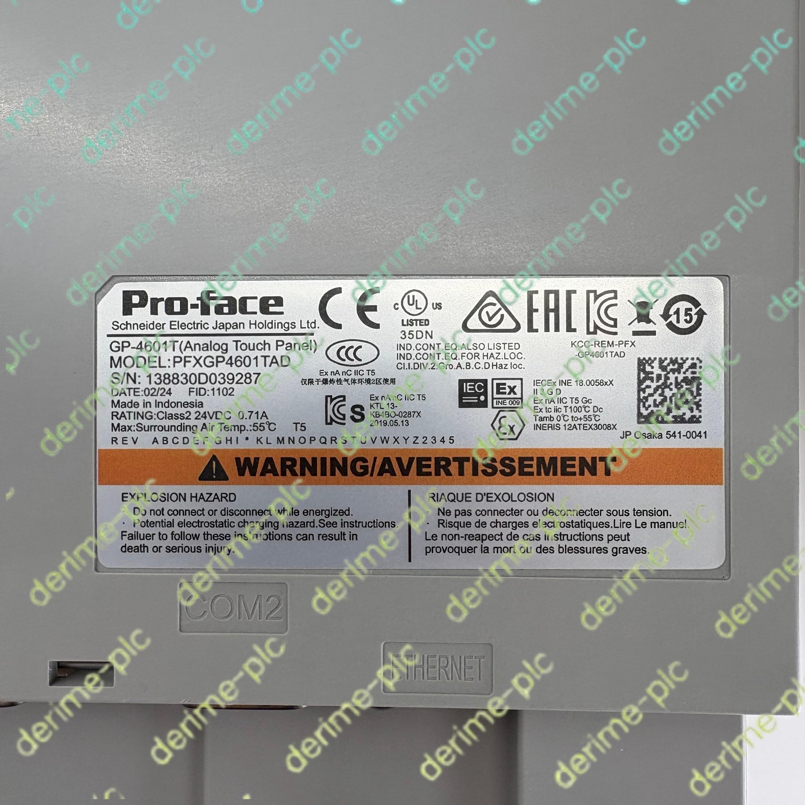 PROFACE PFXGP4601TAD HMI Touch Screen Panel#1pcs new in box