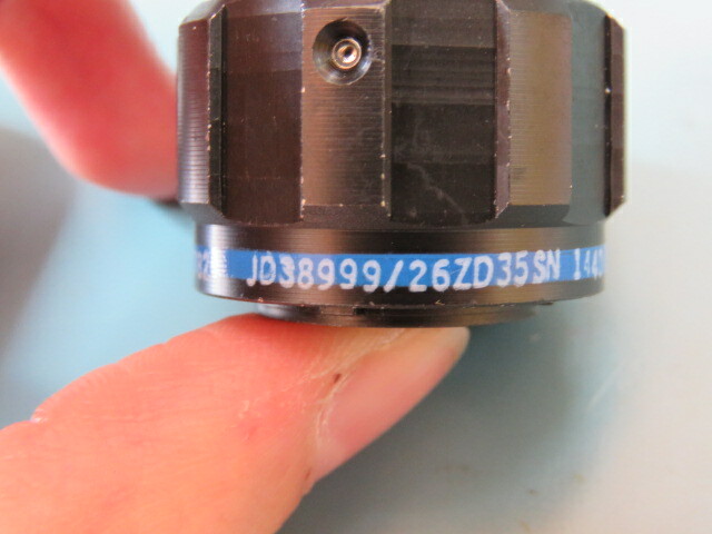 AMPHENOL D38999/26ZD35SN Qty of 1 per Lot 37 Position Circular Connector Plug,