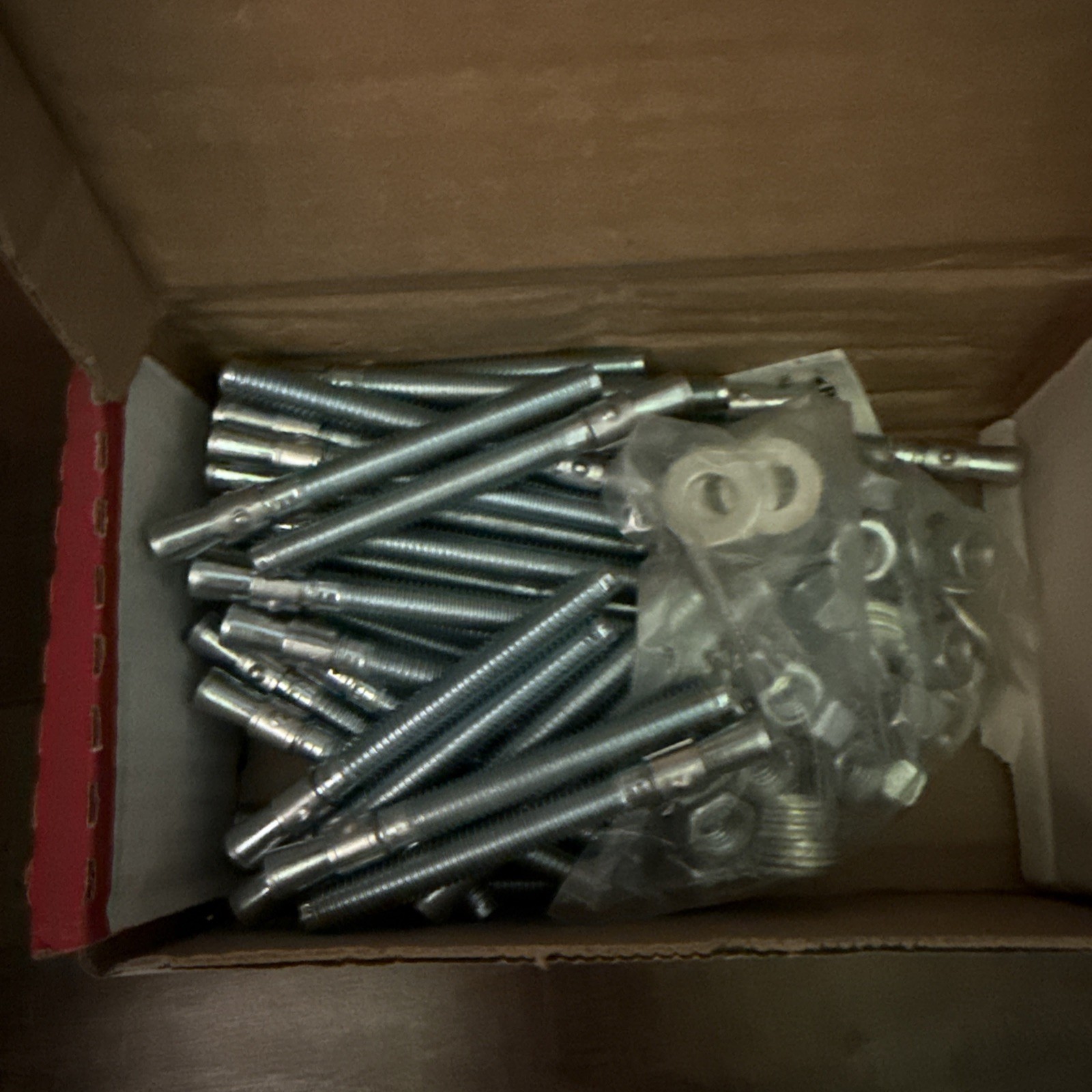 RED HEAD WS-3836 Wedge Anchor,3/8″-16,Steel,3/8 in,PK50 3A448