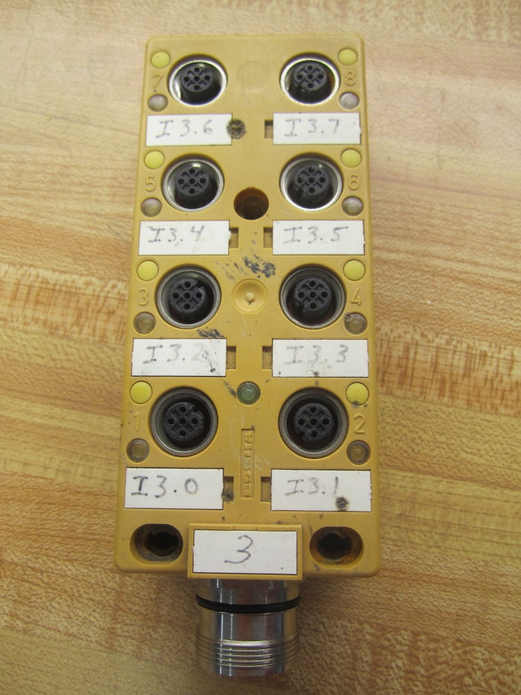 Turck VB 80-P7X9-CS12 8-Port Junction Box U7032