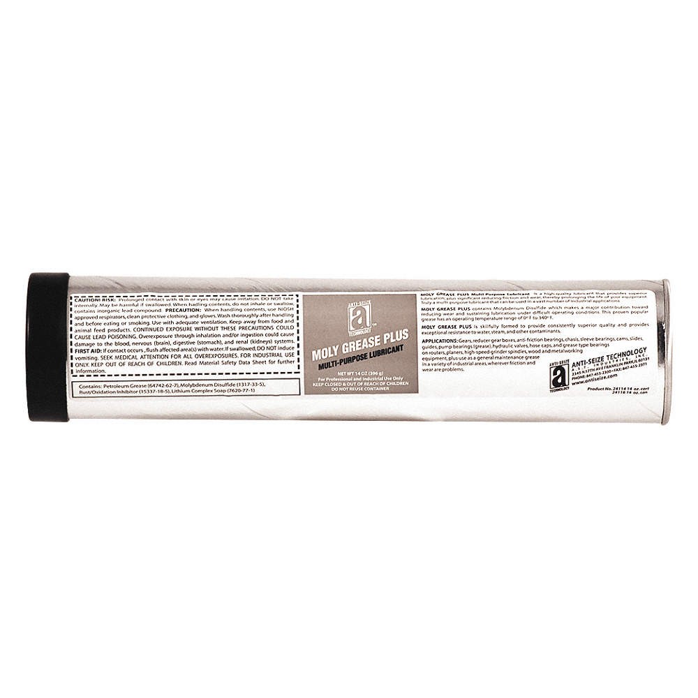 ANTI-SEIZE TECHNOLOGY 24114 Multipurpose Grease,Cartridge,14 oz 23YC30