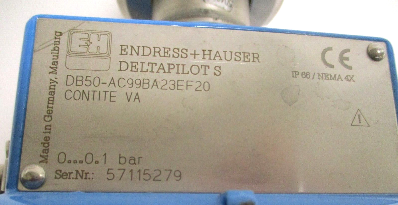 ENDRESS HAUSER , DELTAPILOT-S , DB50-AC99BA23EF20 , USED