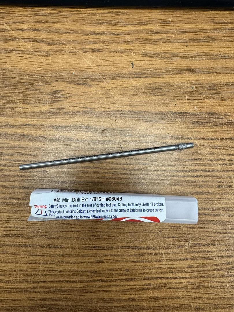 Whitney Tool1/8″ Shank Miniature Drill Extension; #66 Drill Size GHA-132