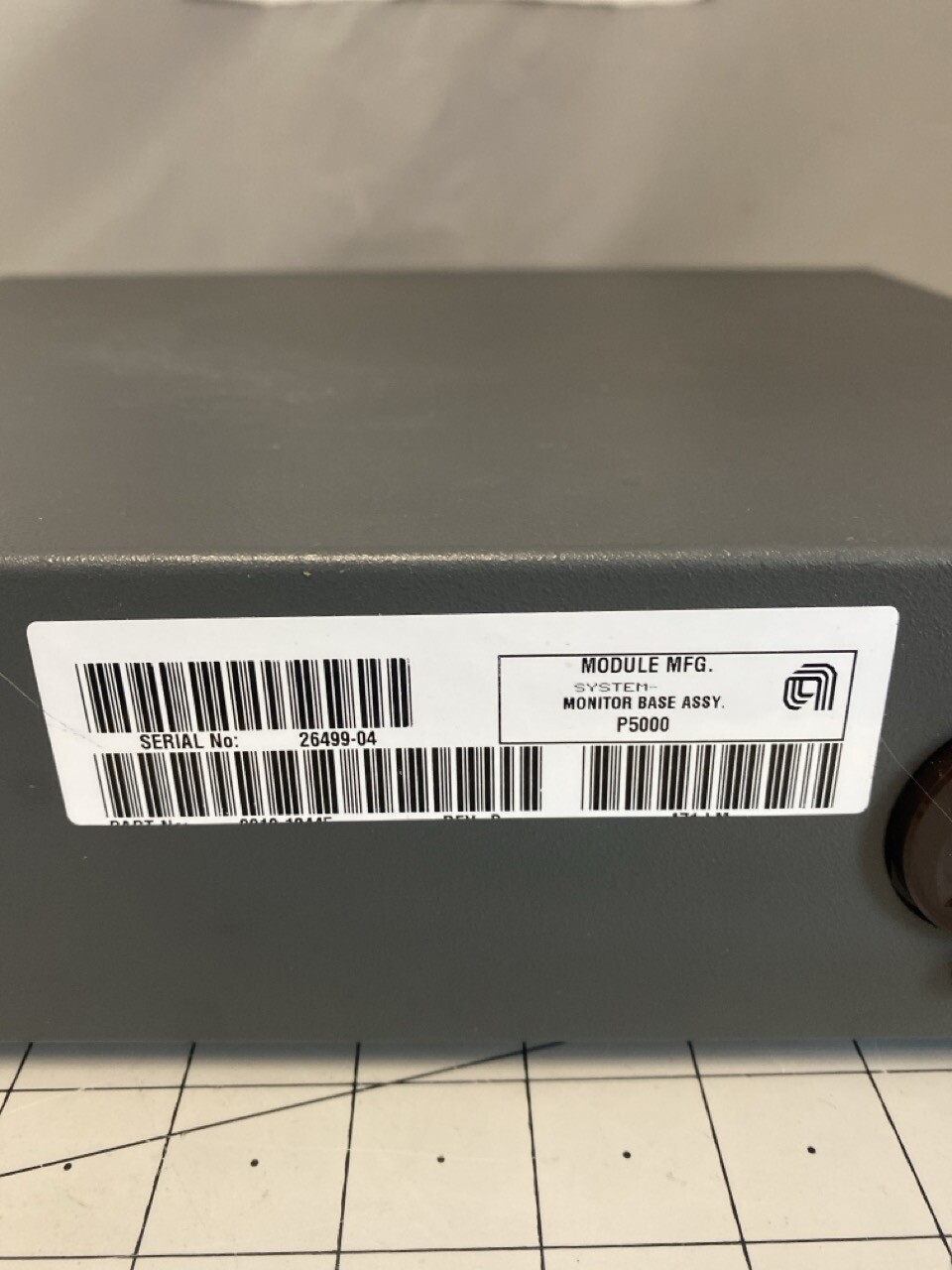 Applied Materials P5000 Monitor Base Assembly PN: 0010-13445 REV: B