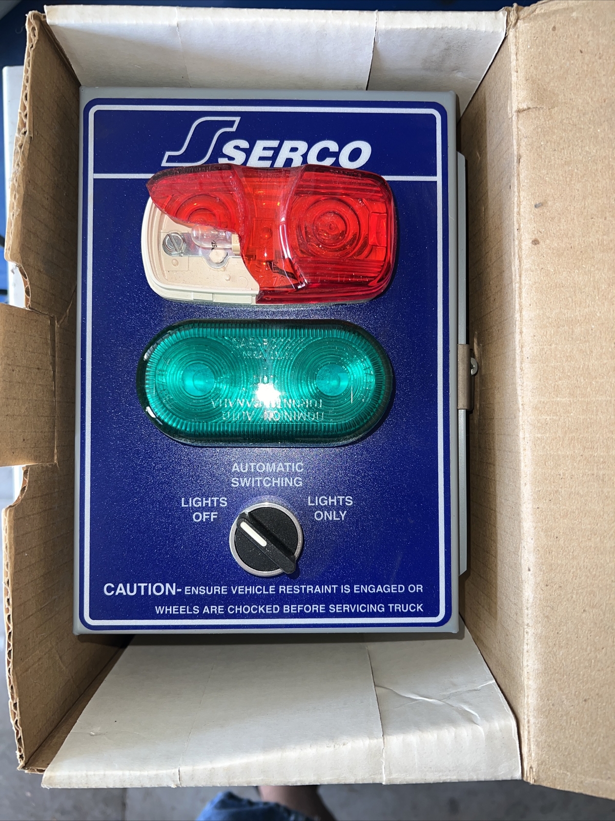 SERCO 629880 NSNB ALS/MLS Signal Panel 1A 120/160 MAX 1PH 60Hz Telemecanique