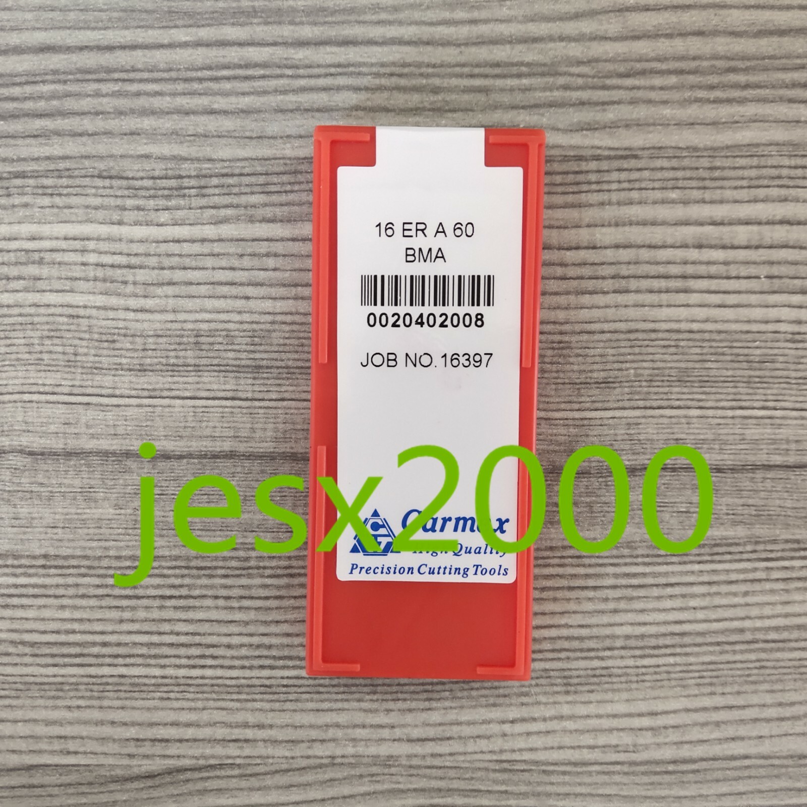 10PCS/Box Carmex threaded insert 16ER A60 BMA