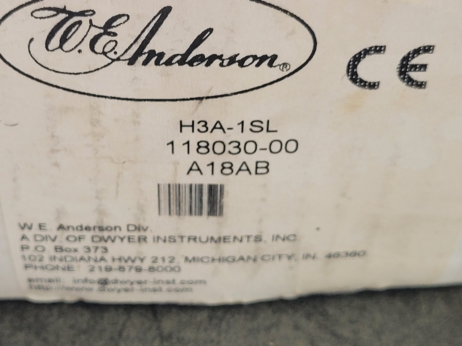W.E. Anderson DouTect #H3A-1SL