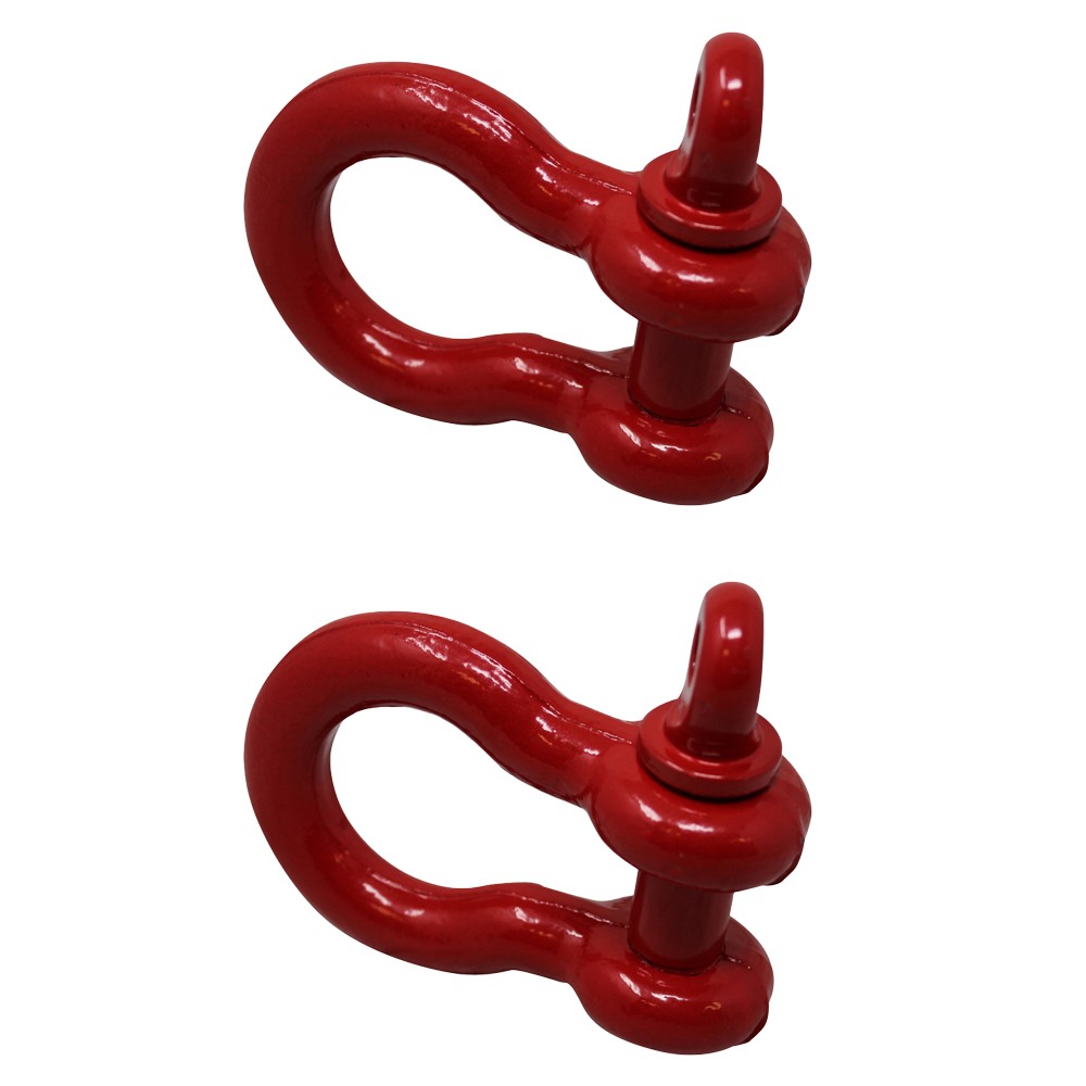 Two 3/4″ Screw Pin Shackles Clevis D Ring Anchor 3.25 TON Lifting Ring Excavator