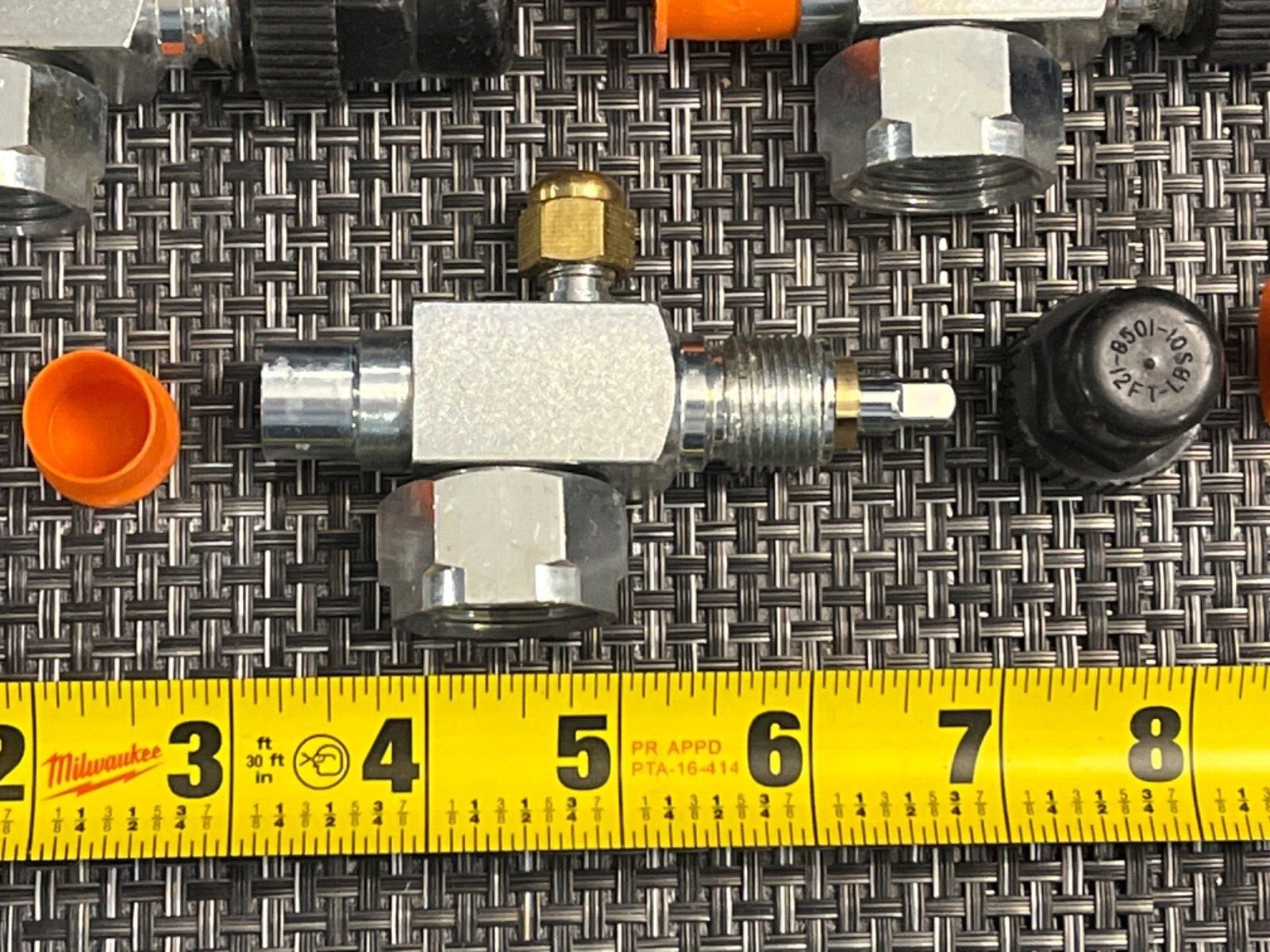 8 QTY! BULK LOT- Copeland 5/8″ Sweat 3/4” Thread Rotalook Service Valve MS90376