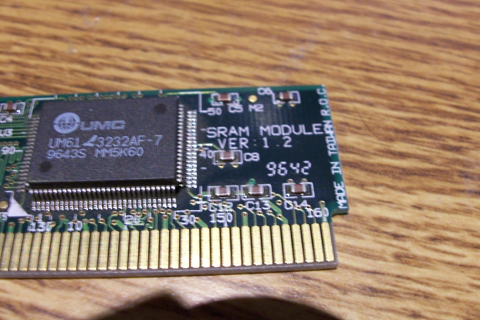 UMC UM61L3232F-7 SRAM Memory Module Ver 1.2