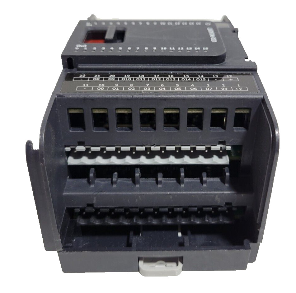 Unitronics UID-W1616T I/O Wide Control Module 16 X 24VDC Used.