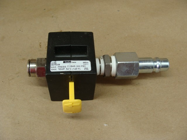 PARKER WATTS PNEUMATIC LOCKOUT VALVE SV75-03 300PSI 3/8″