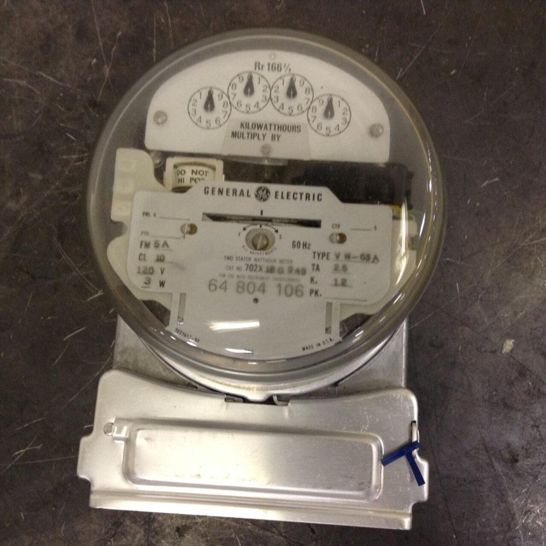 GENERAL ELECTRIC 702 x 018G948 Polyphase Meter VW-63A New #74735