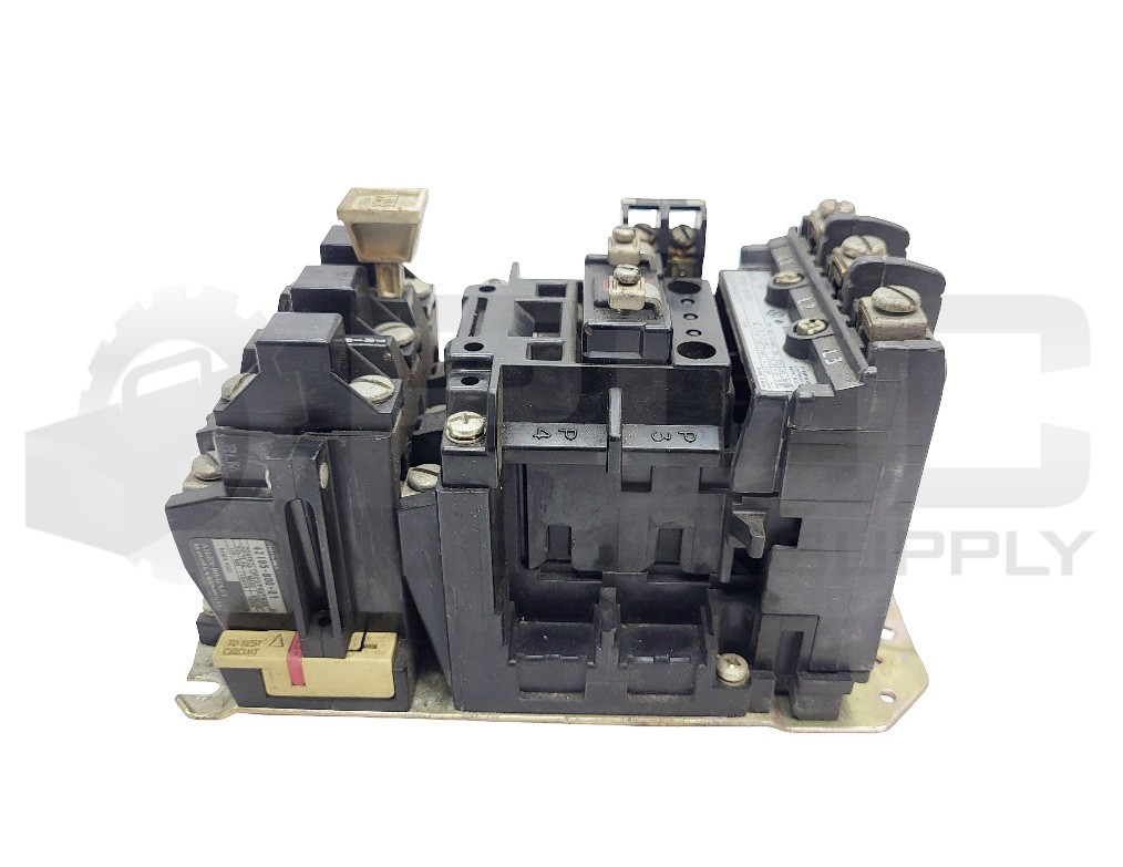 ALLEN BRADLEY 505-BOD /C STARTER W/ CB236 COIL W/ 42185-800-01 W/ 595-A /B