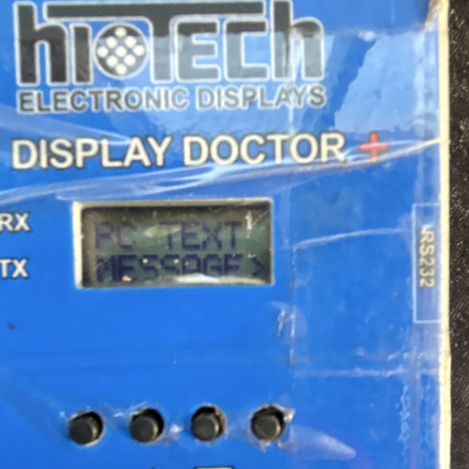 Hitech Display Doctor Industrial Diagnostic Tool RS232 RS485