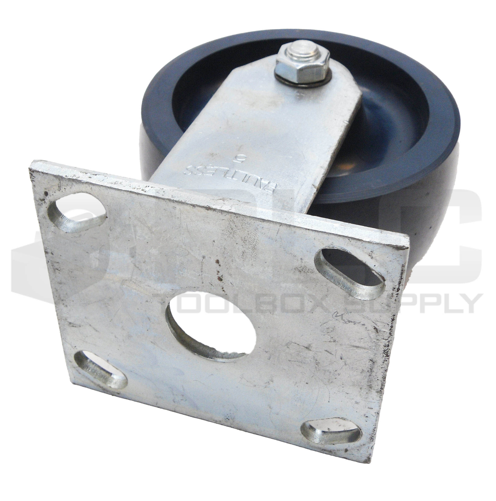 LOT OF 2 FAULTLESS 5 SWIVEL CASTER WHEEL 5″ X 2″