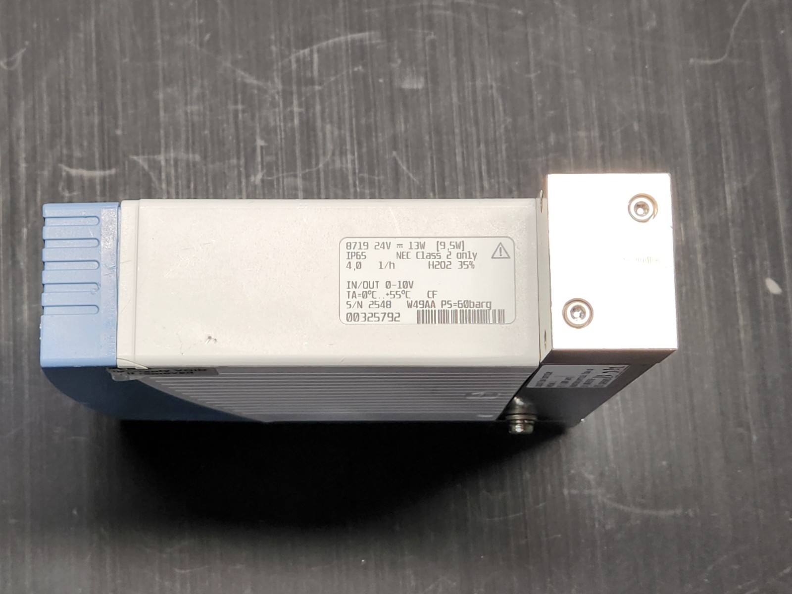 Burkert Liquid Flow Controller 8719 4.0 1/h 24V 13W (9.5W) H202 35% (#K-33)