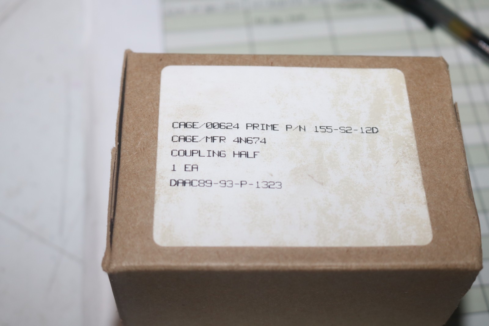NOS Aeroquip 155-S2-12D quick disconnect coupling 1/2