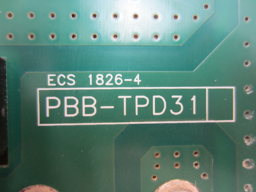 Part PBB-TPD31 Current Sensing Power Board ECS1826-4 W/2 Current Sensors