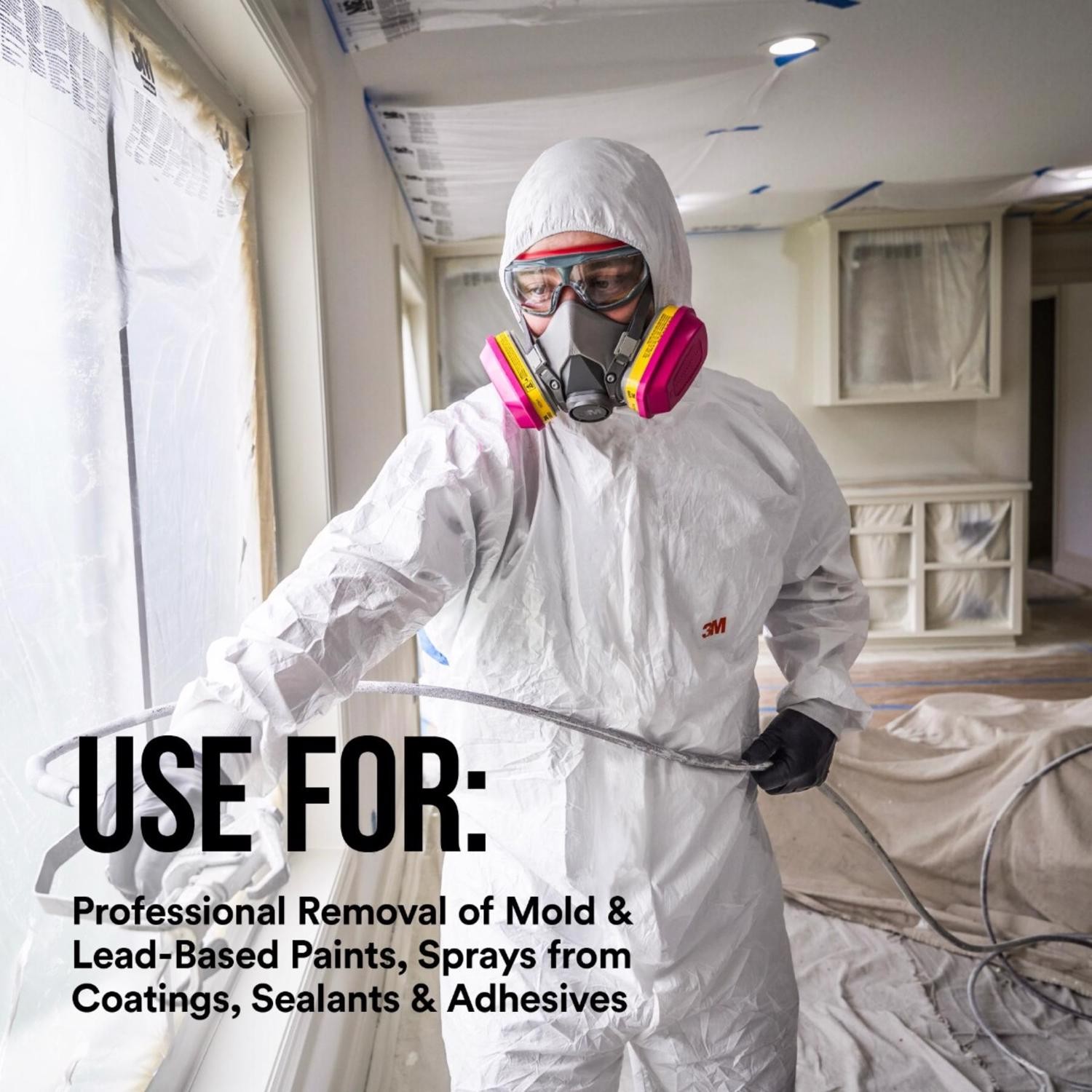3M P100 Multi-Purpose OV/AG Respirator M 1 pk