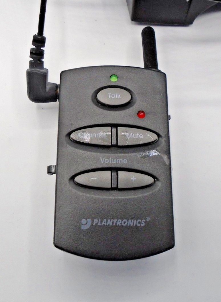 Plantronics CA10 Wireless Headset Amplifier System Tested Working **55