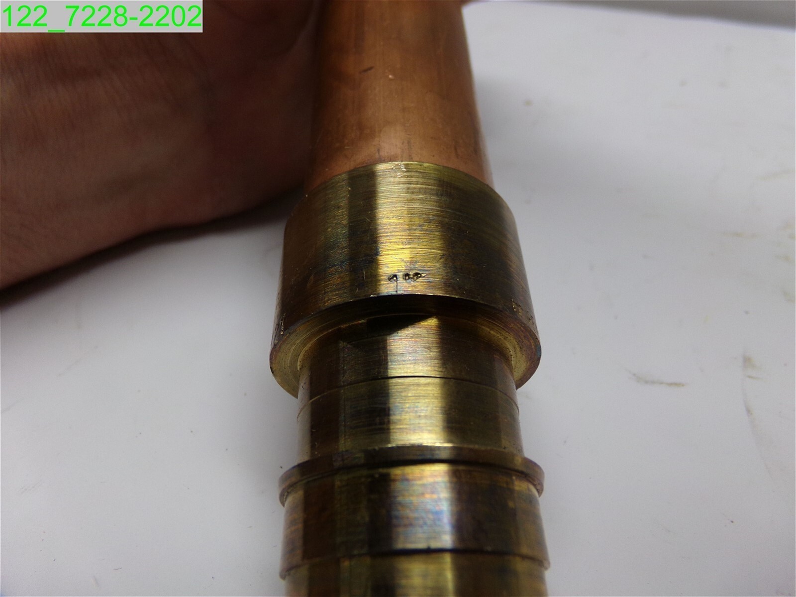 1″ COPPER STUB OUT 12″ X 8″ PEX FITTING