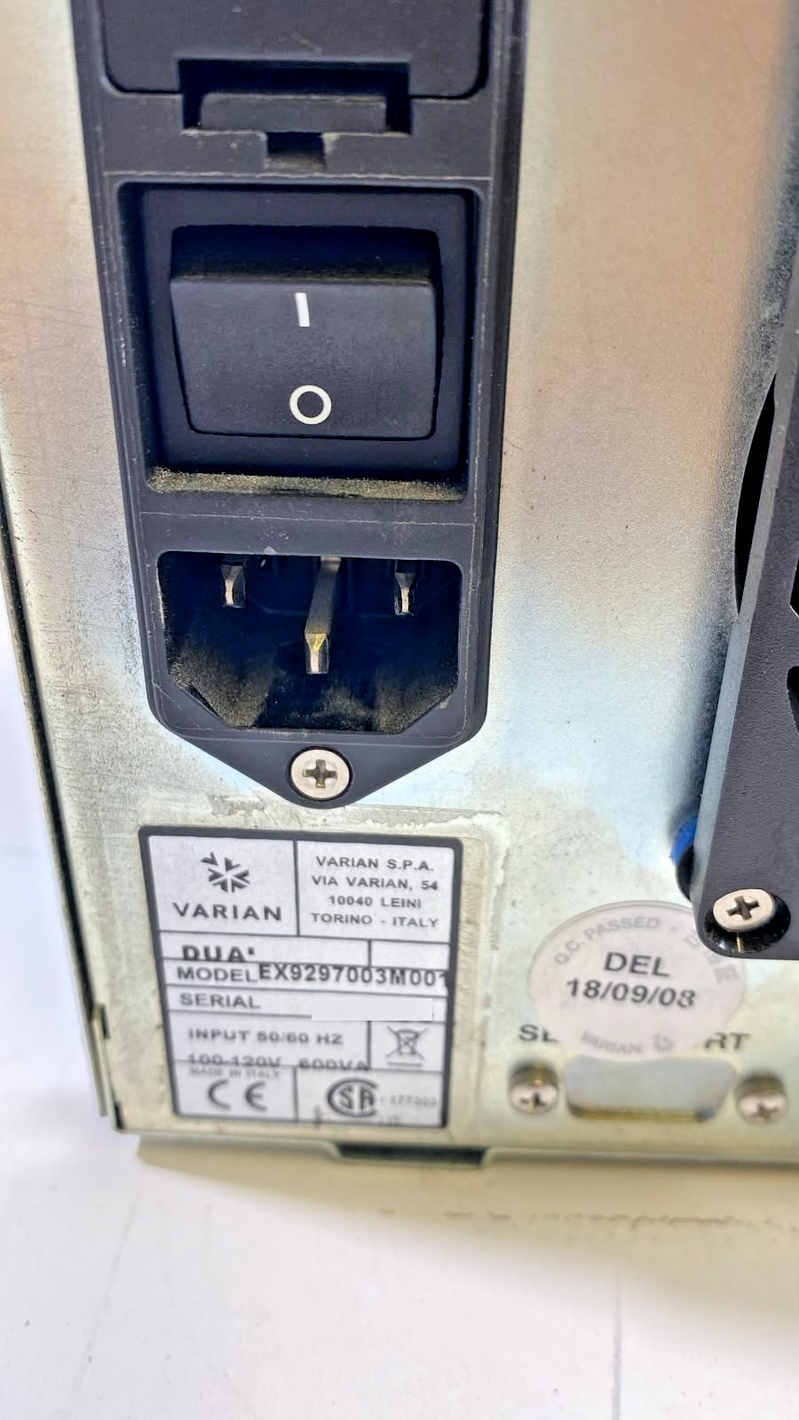 ✅ VARIAN DUAL EX9297003M001 ION PUMP CONTROLLER SOLD AS IS