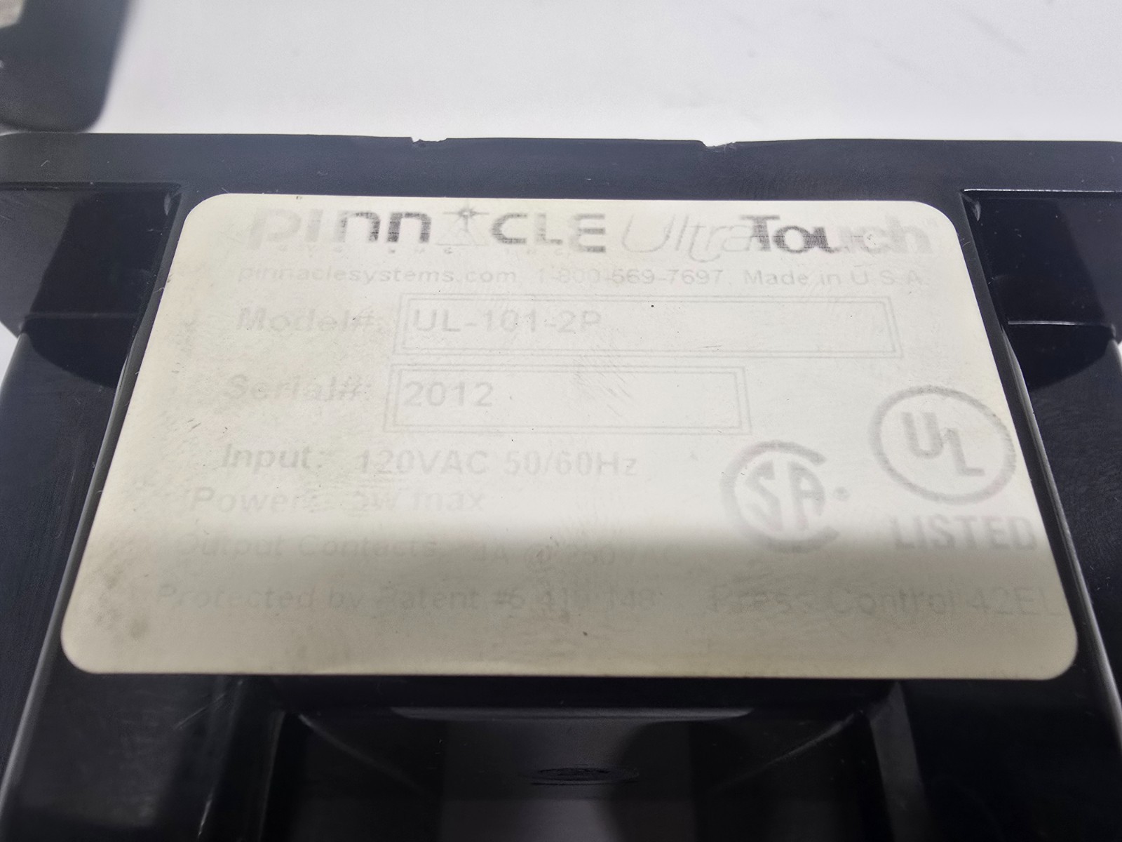 NEW OLD STOCK! PINNACLE SYSTEMS ULTRATOUCH PALM BUTTON UL-101-2P