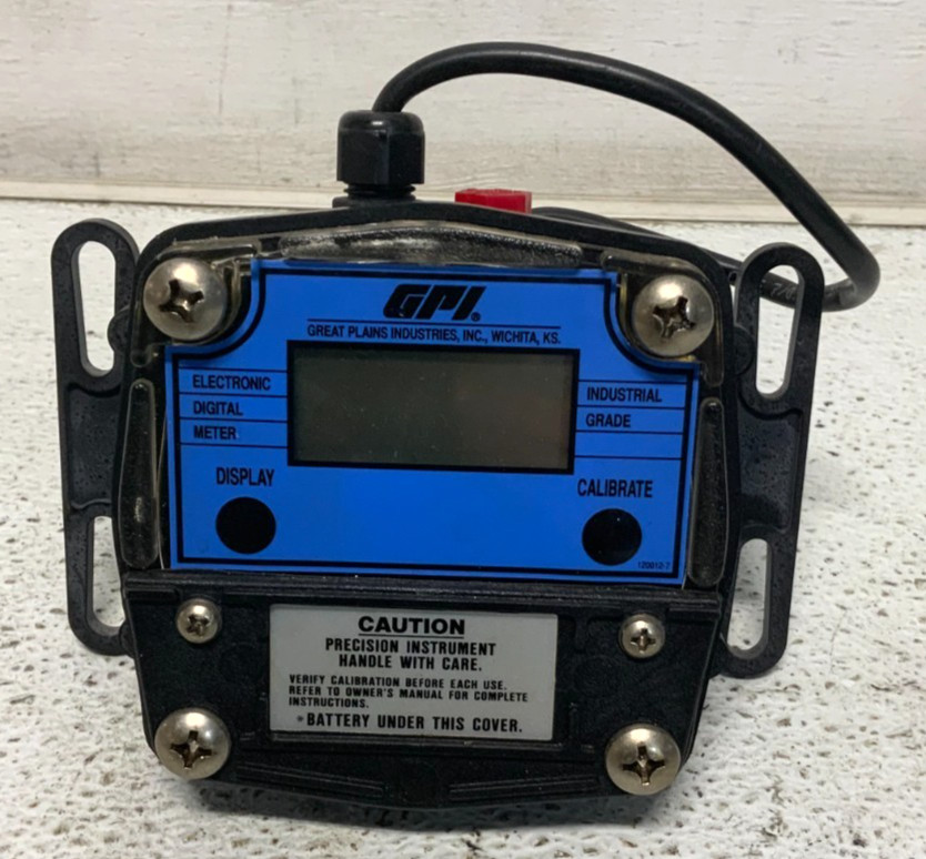 GPI GM003R2R41-5 GM Series Flow Meter 1/4 NPT 4-132 GPH Industrial Grade 252B