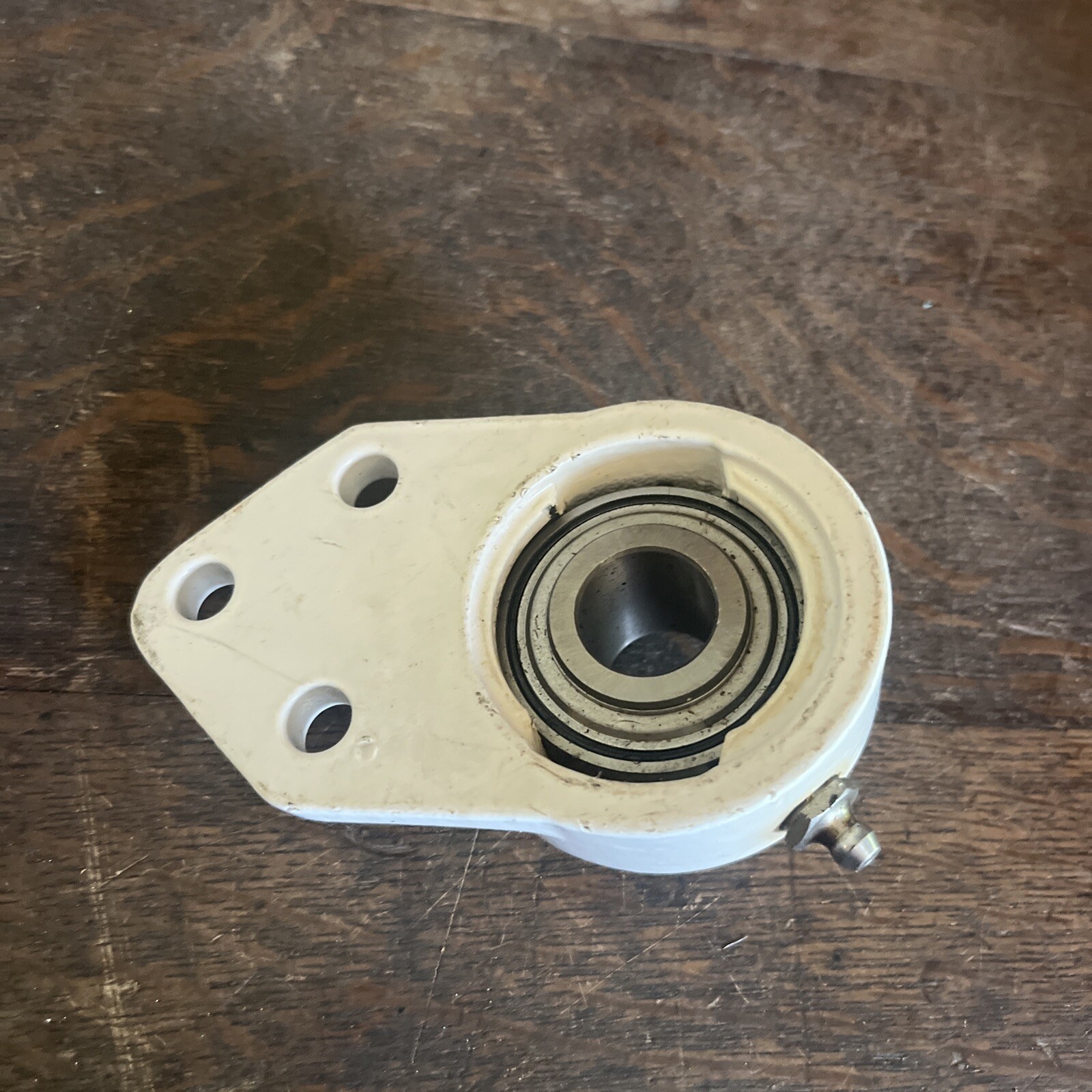 NOS Dodge 124512 3 Bolt Flange Bearing W/Dodge 204 3/4″ Bore