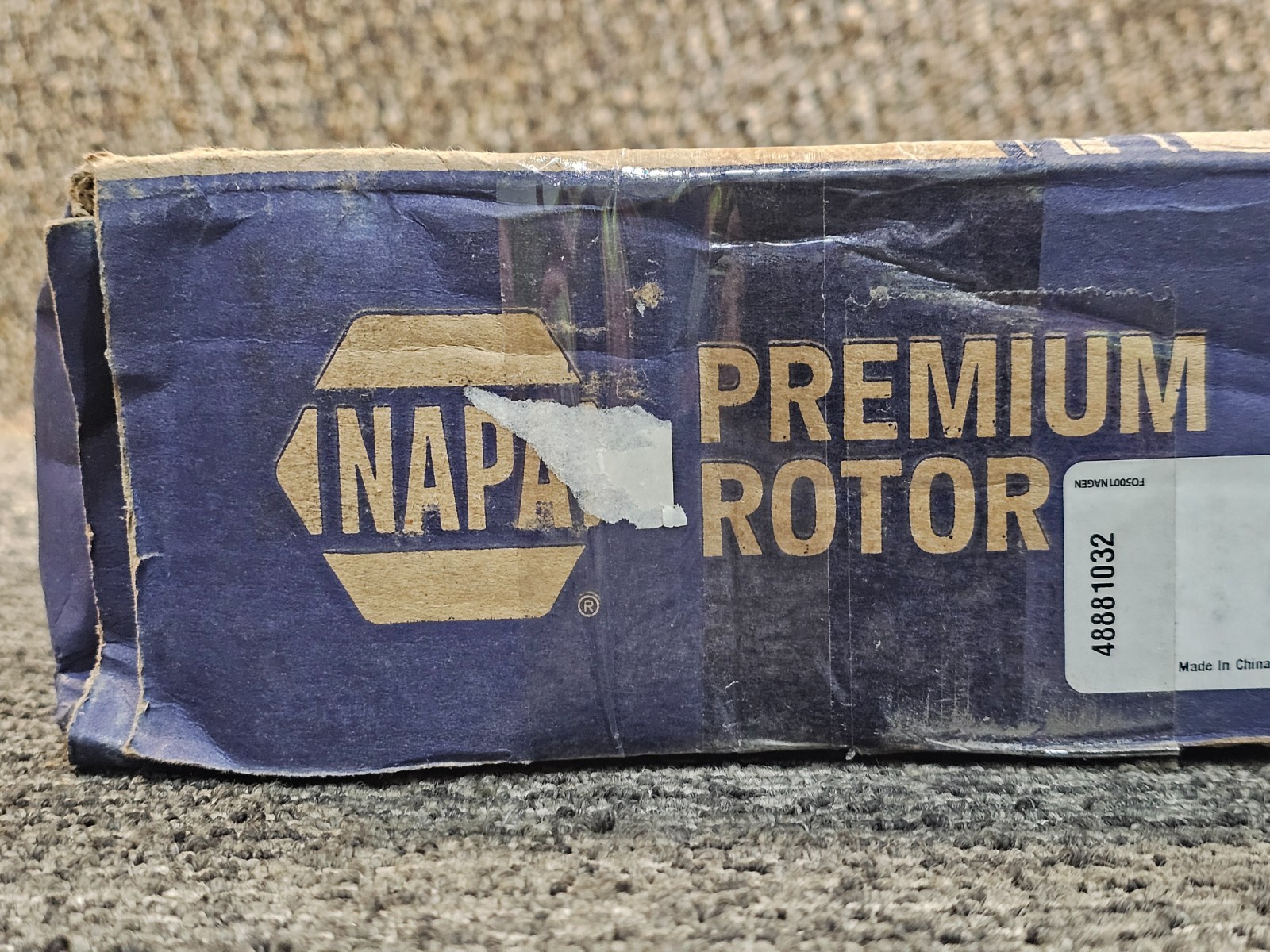 (QTY 2) NAPA 48881032 Premium Brake Rotor For Cadillac Escalade EXT 2007 -2013