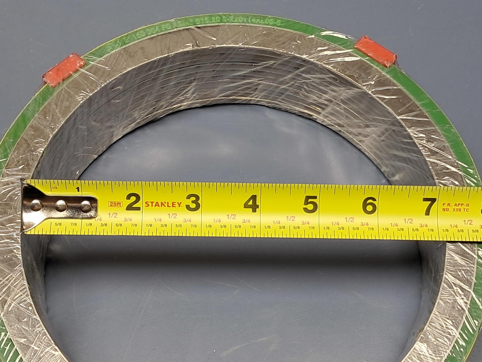 Lot of 10 Flexitallic CG – 6″ 150# 304/FG/CS Spiral Wound Gasket
