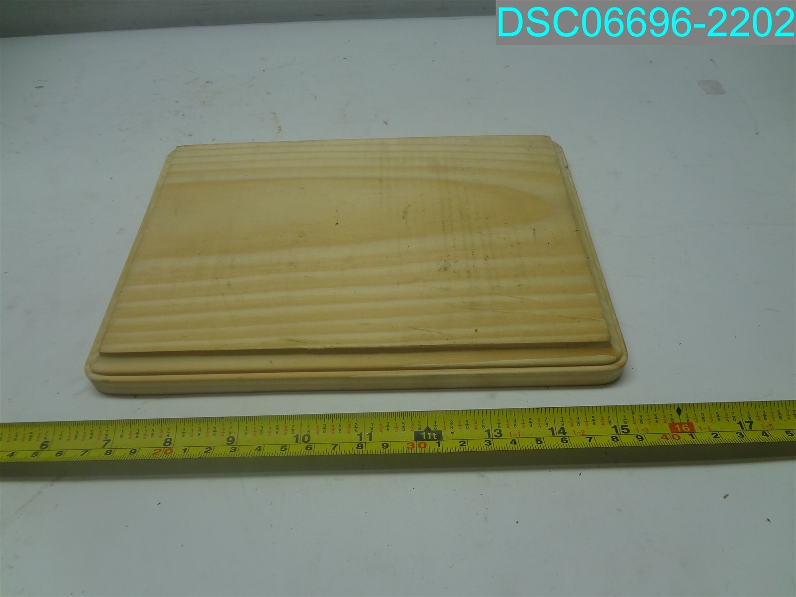QTY=7: 9-1/2″ x 6-3/4″ x 3/4″ Pine Plaques