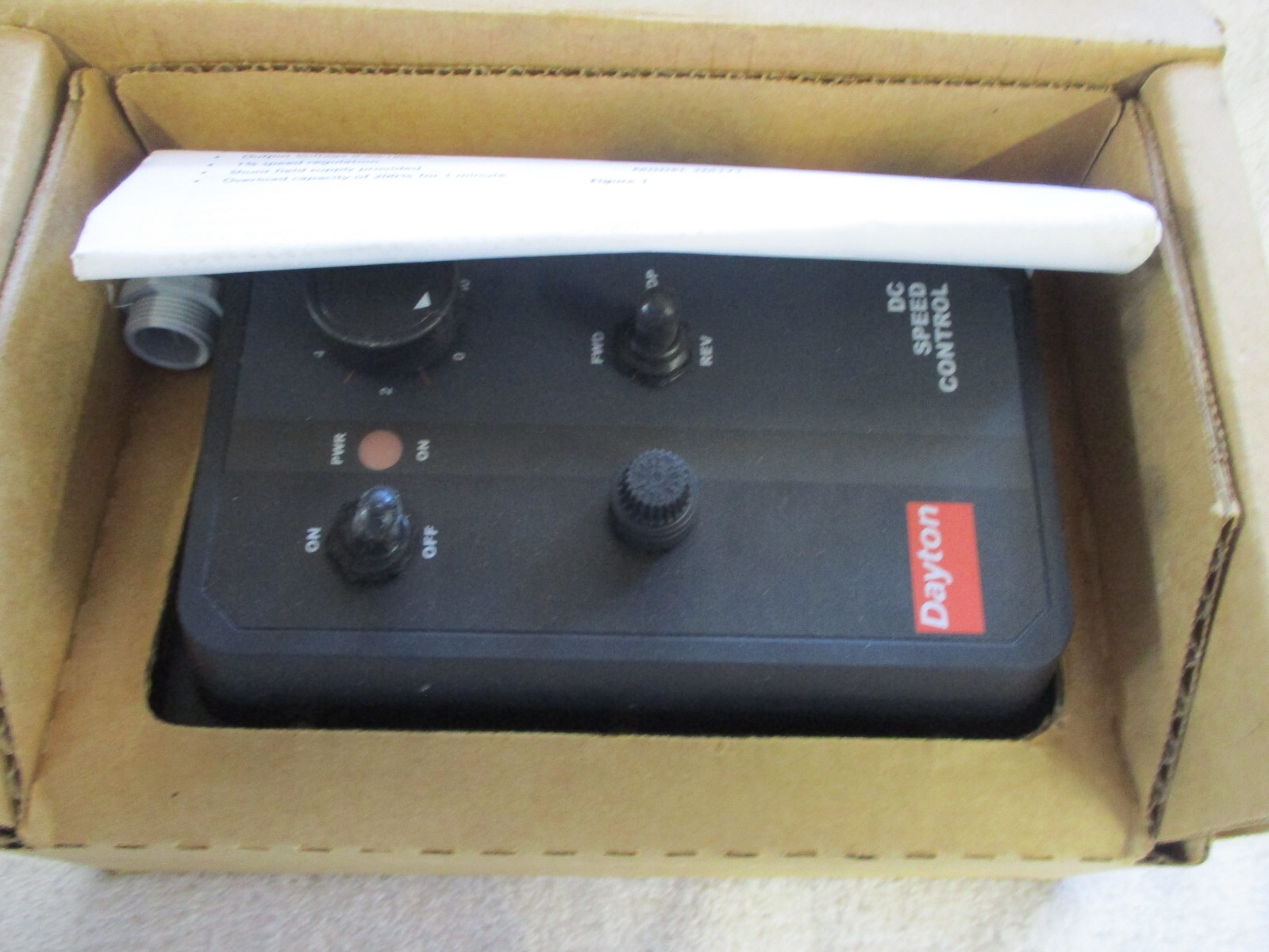 NIB Dayton DC Speed Control 2M171H