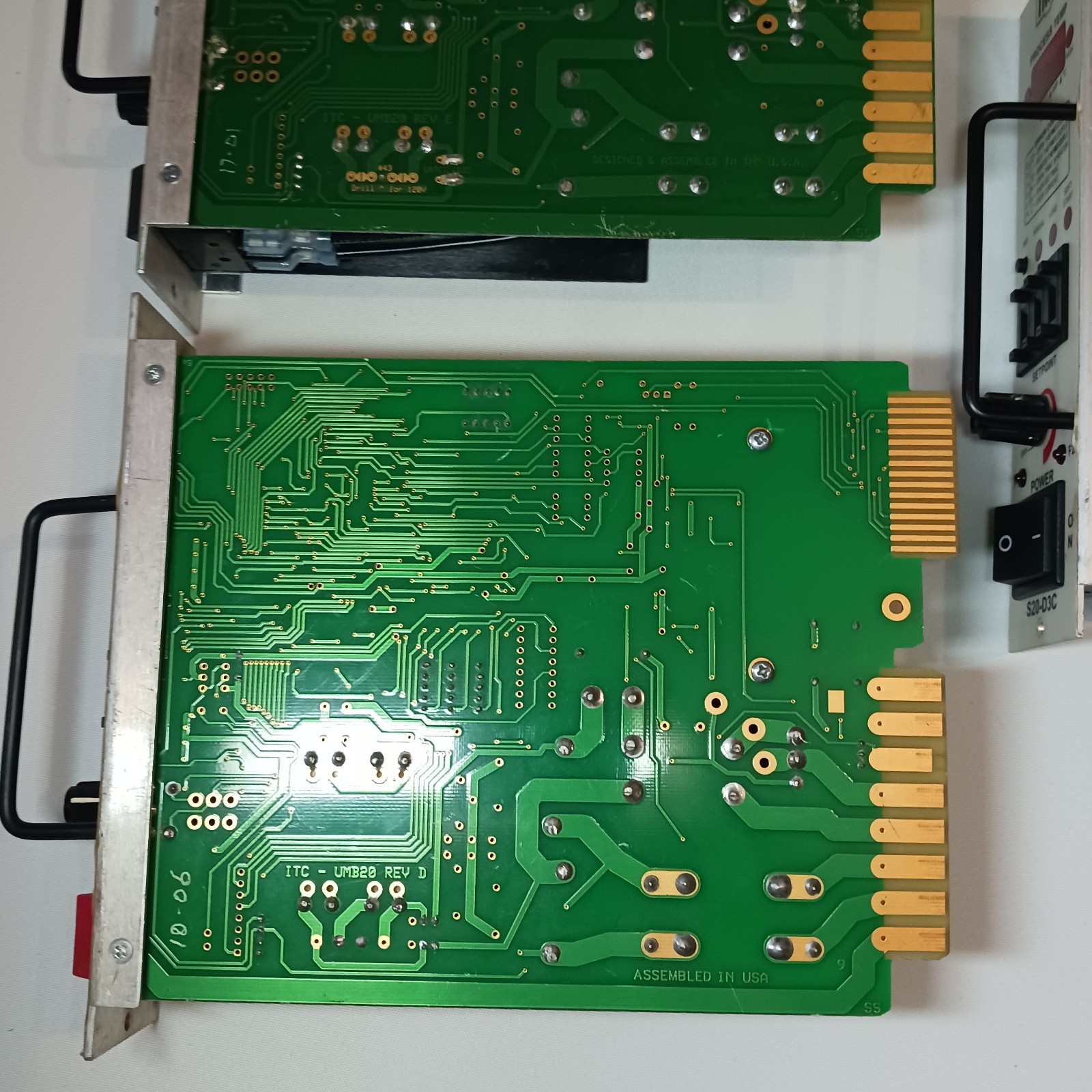 ITC S20-D3C Process Temperature Controller Lot of 3 For Parts Repair As-Is