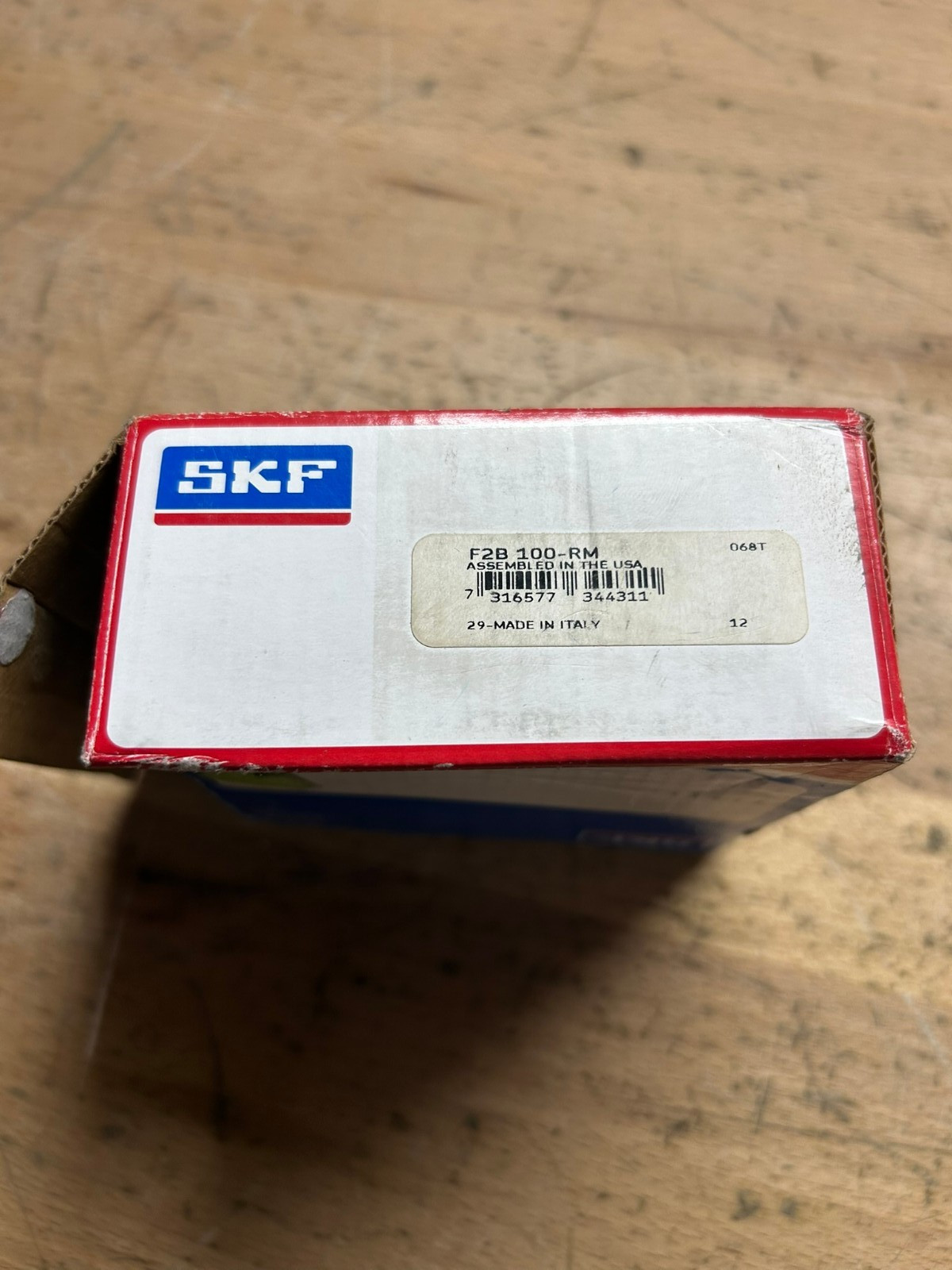 NEW SKF F2B 100-RM 2 BOLT FLANGE MOUNTED UNIT NIB